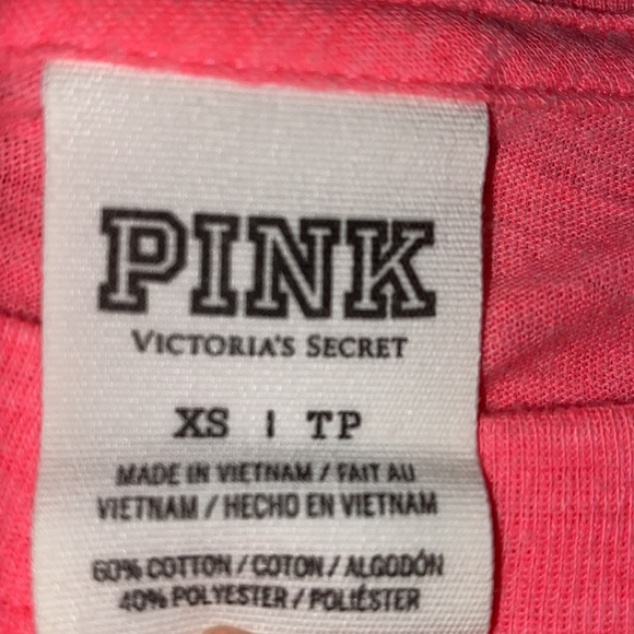 PINK Victoria’s Secret Open Back oversized Shirt - Picture 3 of 5